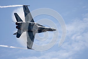 F-18 Super Hornet with Vapor