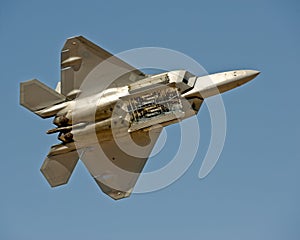 F-22 Raptor aircraft in flight