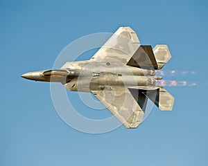 F-22 Raptor aircraft in flight photo