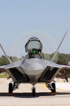 F-22 Raptor Close Up
