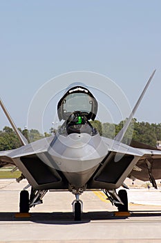 F-22 Raptor Close Up photo