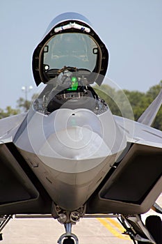 F-22 Raptor Cockpit photo