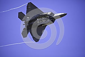 F-22 Raptor in flight photo