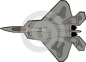 F-22 Raptor Plane