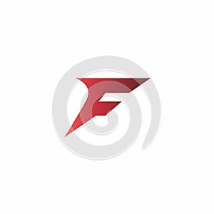 F Fash Logo. Letter F vector Illustration photo