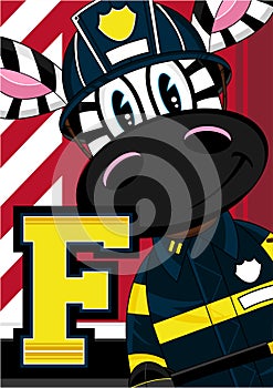 F is for Fireman - Zebra