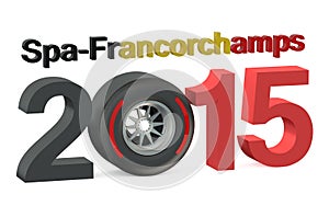 F1 Formula 1 Grand Prix in Spa-Francorchamps 2015 Belgium conce