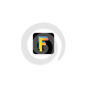 F Letter logo business