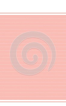 Notepad notebook page paper blank colorful empty document list write space memo horizontal vector background