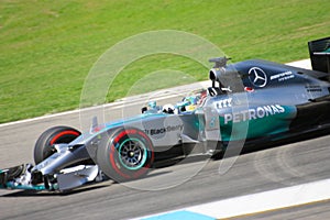 F1 Photo Formula One Mercedes Car : Lewis Hamilton