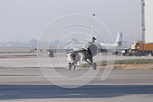 F16 preparing