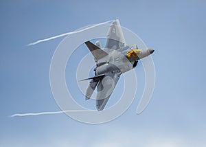 F-22 Raptor fighter jet photo