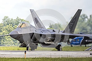 F-22 Raptor at the 2018 Vectren Dayton Airshow