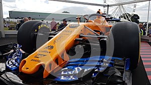 F1 2019 Silverstone McLaren show car
