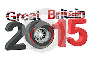 F1 Formula 1 Great Britain Grand Prix in Silverstone 2015 concept