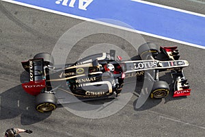 F1 Kimi Raikkonen Lotus E20 2012