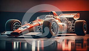 F1 Race Car. Generative ai