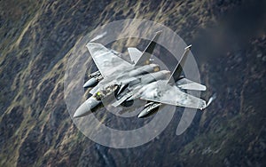 F15 Strike Eagle fighter jet aircraft
