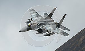 F15 Strike Eagle fighter jet aircraft