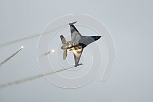 F16 Falcon in action