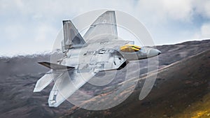 F22 Raptor fighter jet aircraft