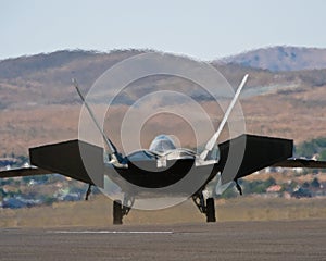 F22 Raptor jet fighter