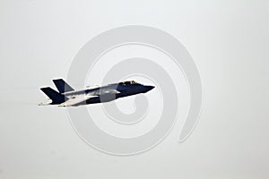 F35 Lightning Fighter Jet in Flight