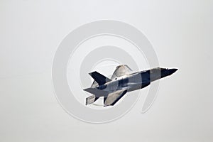 F35 Lightning Fighter Jet in Flight