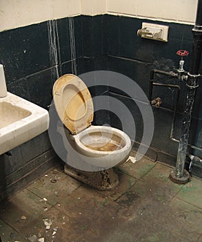 F51 Abandoned bathroom