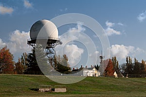FAA Radar Dome at Army Base photo