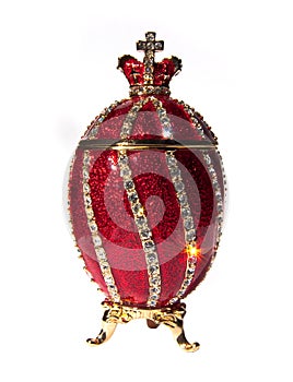 Faberge Egg isolated