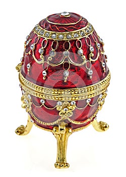 Faberge egg jewelry box