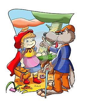 Fable of Little Red Riding Hood