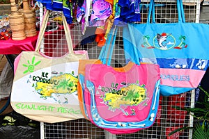 Fabric bags on sale, Rodrigues Island
