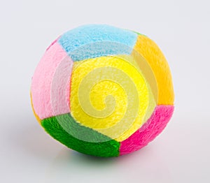 Fabric ball toy for baby