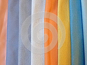 Fabric color samples