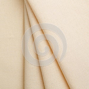 Fabric for decoration and printing. Background with natural fabrics