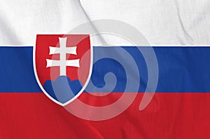Látková vlajka Slovenska