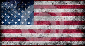 fabric flag of united states of america