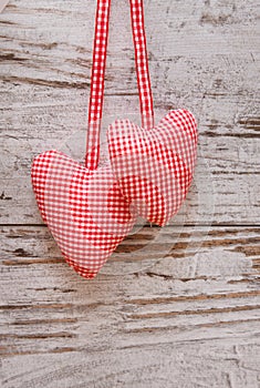 Fabric heart for Valentines day