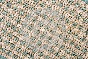 Fabric placemat texture