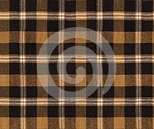 Fabric plaid texture. Plaid seamless pattern / Checkered Table Cloth Background.