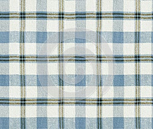 Fabric plaid texture. Plaid seamless pattern / Checkered Table Cloth Background.