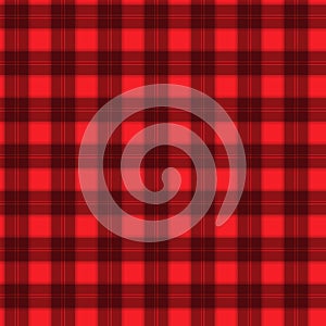 Fabric in red and black fiber seamless pattern tartan. EPS10