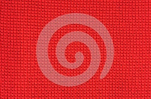 Fabric red wool background