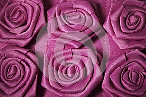 Fabric Roses
