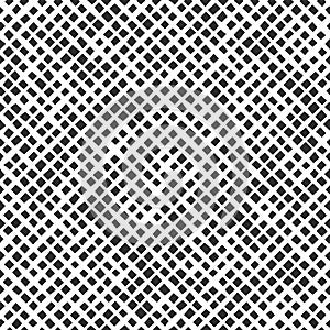 Fabric seamless pattern with textile mesh texture, white on black background. Simple wallpaper doodle grid, grunge