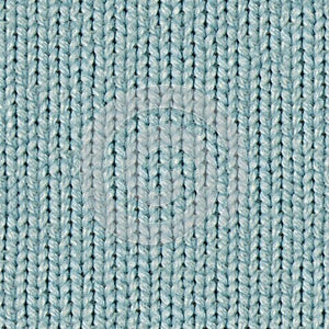 Fabric texture 7 diffuse seamless map. Light turquoise.