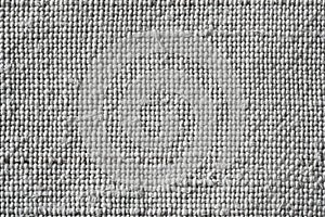 Fabric texture. Canvas background. The texture of a rough gray cloth. Macro image from canvas