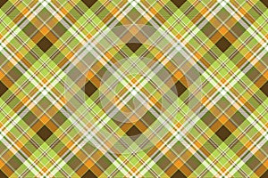 Fabric texture check plaid seamless pattern